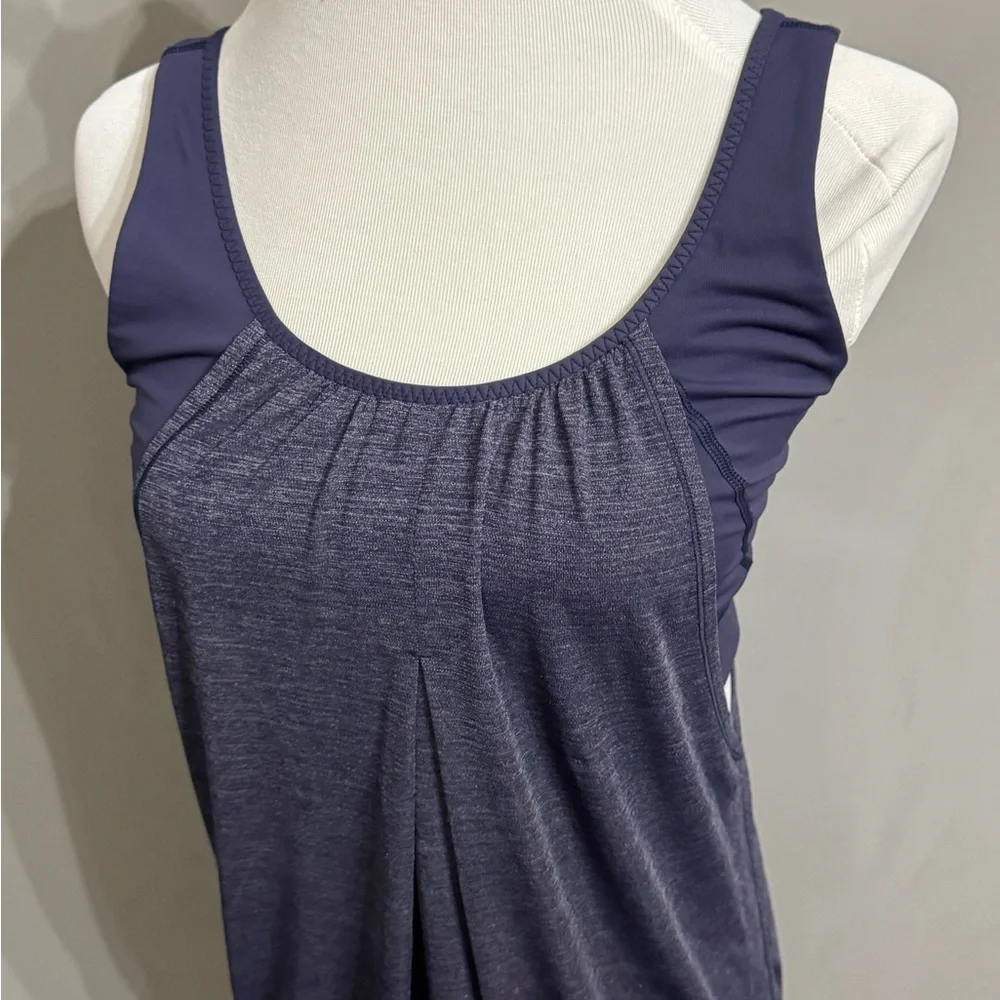 lululemon athletica Deep Blue Tank Top Size: 6